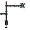 Suporte de Mesa TooQ - P/ Ecrã + Portátil - 13" / 32" - Preto - DB1200TN-B|TooQ|8433281010338