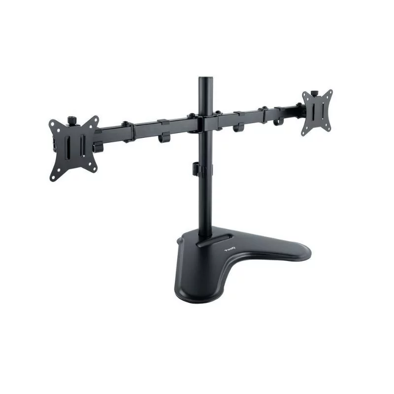 TooQ Table Stand - For 2 Screens - 17" / 32" - Black - DB1702TN-B