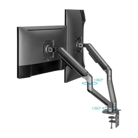 TooQ Table Stand - For 2 Screens - 17" / 32" - DB4132TNR-G