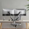 TooQ Table Stand - For 2 Screens - 17" / 32" - DB4132TNR-G