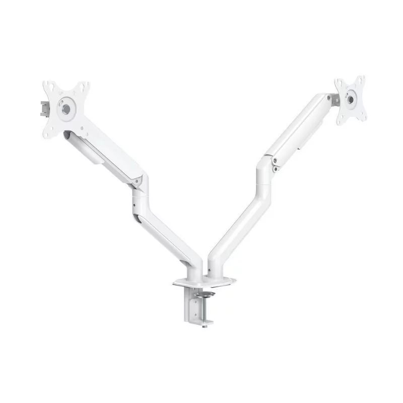 TooQ Table Stand - For 2 Screens - 17" / 32" - DB4132TNR-W