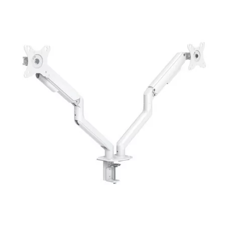 TooQ Table Stand - For 2 Screens - 17" / 32" - DB4132TNR-W