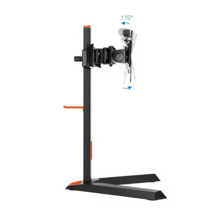 Suporte de Mesa TooQ - P/ 2 Ecrãs - 17" / 27" - DB1402TN-B|TooQ|8433281009745