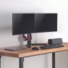 Suporte de Mesa TooQ - P/ 2 Ecrãs - 17" / 27" - DB1402TN-B|TooQ|8433281009745