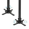 TooQ Ceiling Bracket - For Projectors - Black - PJ3030TN-B
