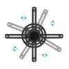 TooQ Ceiling Bracket - For Projectors - Black - PJ3030TN-B