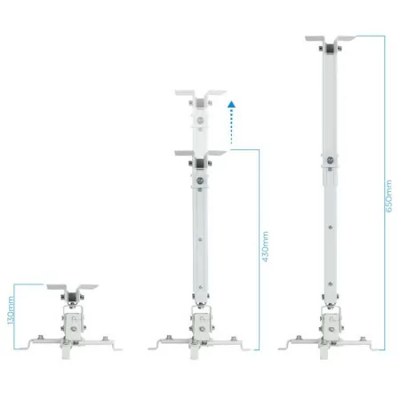 TooQ Ceiling Bracket - For Projectors - White - PJ2012T-W