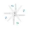 TooQ Ceiling Bracket - For Projectors - White - PJ2012T-W