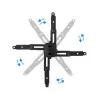TooQ Ceiling Bracket - For Projectors - Black - PJ2012T-B