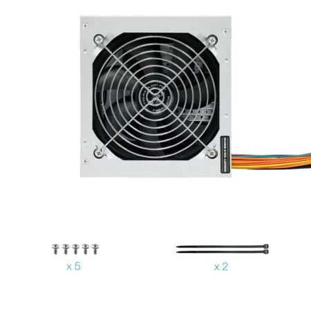 Fonte de Alimentação TooQ - Ecopower II - ATX 500W - TQEP-500SSE-O||8433281007192