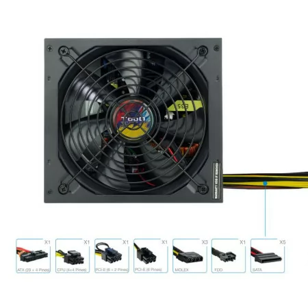 TooQ Power Supply - ATX 700W - TQAPOLO-700SP
