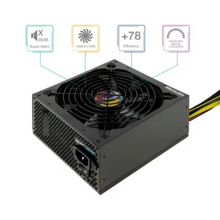 TooQ Power Supply - ATX 650W - TQAPOLO-650SP