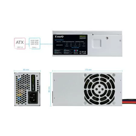 TooQ Power Supply - Ecopower II - TFX 500W - TQEP-TFX500S-O