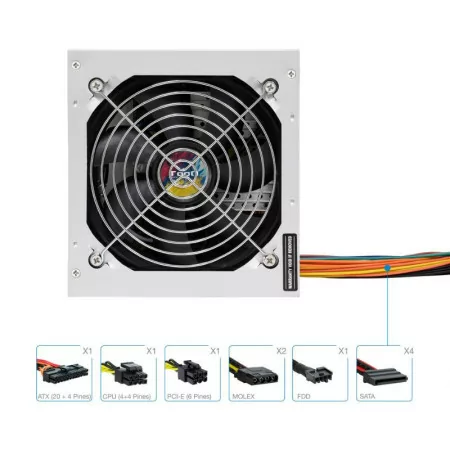 TooQ Power Supply - ATX 500W - TQAPOLO-500SP