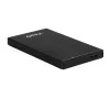 TooQ External Box - For HDD/SSD Disks - 2.5" - Black - TQE-2527B