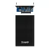 TooQ External Box - For HDD/SSD Disks - 2.5" - Black - TQE-2527B
