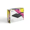 TooQ External Box - For HDD/SSD Disks - 2.5" - Black - TQE-2527B