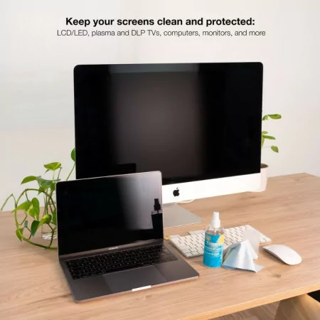TooQ Screen Cleaning Kit - Spray + Cloth - TQSC0016