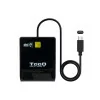 Leitor de Cartões TooQ - DNIe SIM DNIe SIM USB-C - Preto - TQR-211B||8433281010376