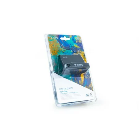 Leitor de Cartões TooQ - DNIe VISION USB 2.0 - Preto - TQR-220B||8433281010383
