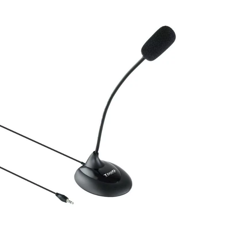 TooQ Microphone - Flexible - 3.5mm Jack - Black - TQMM-213 TooQ Microphone - Flexible - 3.5mm Jack - Black - TQMM-213
