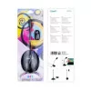 TooQ Microphone - Flexible - 3.5mm Jack - Black - TQMM-213