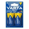 LR20 Varta Batteries - Alkaline - LongLife Power - 1.5v