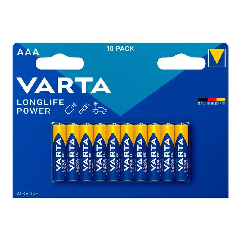 LR03 Varta Batteries - LongLife Power AAA - 1.5v