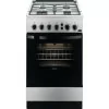 Zanussi Gas Stove - 4 Burners - 51L - Class D - Stainless Steel - ZCG512H1XA