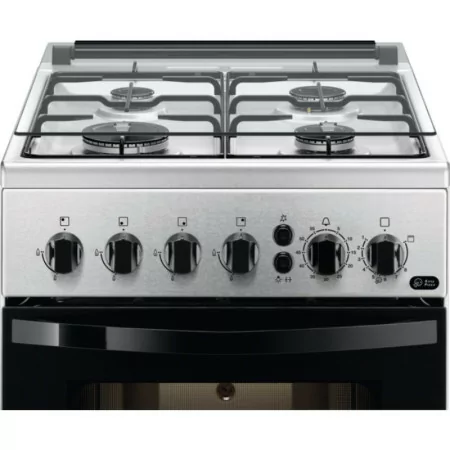 Zanussi Gas Stove - 4 Burners - 51L - Class D - Stainless Steel - ZCG512H1XA