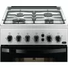 Zanussi Gas Stove - 4 Burners - 51L - Class D - Stainless Steel - ZCG512H1XA