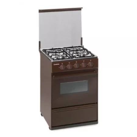 Meireles Milano Gas Stove - 4 Burners - 55L - Brown - N 520 B