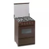 Meireles Milano Gas Stove - 4 Burners - 55L - Brown - N 520 B
