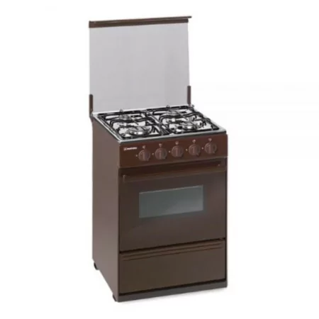Cocina de Gas Meireles Milano - 4 Quemadores - 55L - N 520 B - Gas Natural