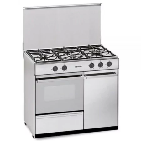 Meireles Milano Gas Stove - 4 Burners - 55L - Stainless Steel - N 920 X