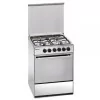 Meireles Milano Gas Stove - 4 Burners - 55L - Stainless Steel - E 602 X - G. Nat