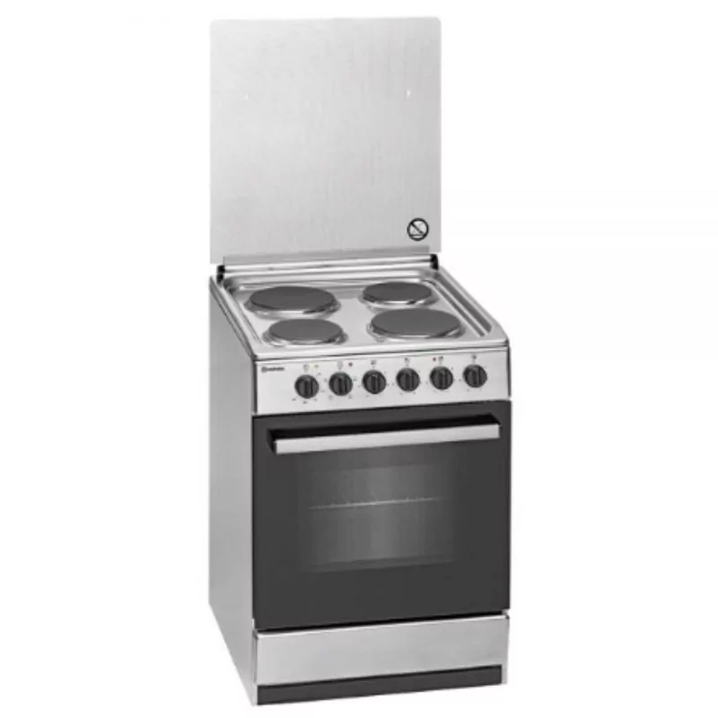 Cocina Eléctrica Meireles Milano - 4 Quemadores - 59L - Inox - E 543 X