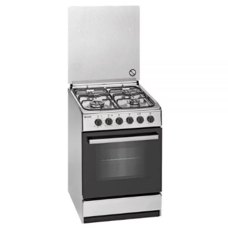 Meireles Milano Gas Stove - 4 Burners - 59L - Stainless Steel - E 540 X Natural Gas Meireles Milano Gas Stove - 4 Burners - 59L - Stainless Steel - E 540 X Natural Gas