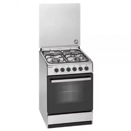 Cocina de Gas Meireles Milano - 4 Quemadores - 59L - Inox - E 540 X Gas Natural