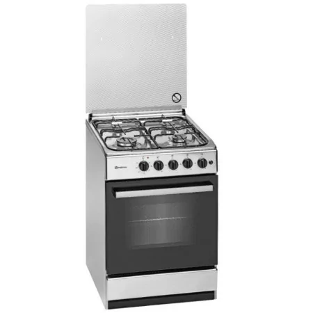 Cocina de Gas Meireles - 4 Quemadores - 55L - Inox - M-540-X Gas Butano
