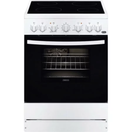 Vitroceramic Stove Zanussi - 4 Zones - 56L - White - ZCV65201WA