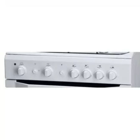 Indesit Natural Gas Monoblock Stove - 4 Burners - 60cm - White - I6GG1F(W)/I