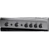 Indesit Natural Gas Monoblock Stove - 4 Burners - 60cm - Stainless Steel - I6GG1F(X)/P