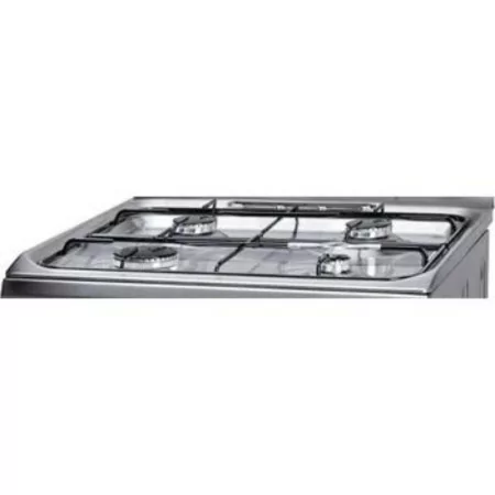 Indesit Natural Gas Monoblock Stove - 4 Burners - 60cm - Stainless Steel - I6GG1F(X)/P