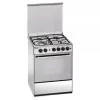 Meireles Butane Gas Monobloc Stove - 4 Burners - 51L - 60cm - Stainless Steel - M 601 X
