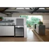 Indesit Natural Gas Monoblock Stove - 4 Burners - 60cm - 59L - Stainless Steel - I6TMH2AF(X)/I