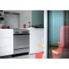 Indesit Natural Gas Monoblock Stove - 4 Burners - 60cm - 59L - Stainless Steel - I6TMH2AF(X)/I