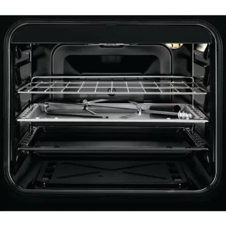 Zanussi Monobloc Butane Gas Stove - 4 Burners - 60cm - 53L - Stainless Steel - ZCG61281XA