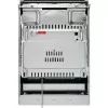 Zanussi Monobloc Butane Gas Stove - 4 Burners - 60cm - 53L - Stainless Steel - ZCG61281XA