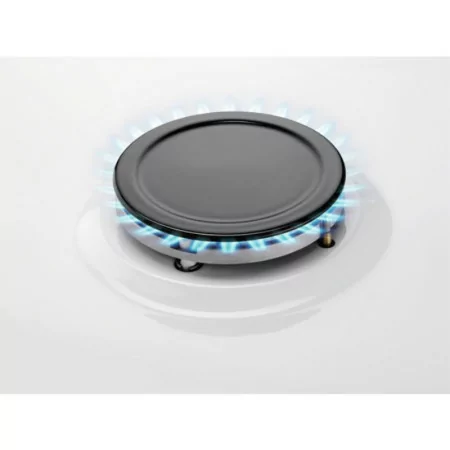 Zanussi Monobloc Butane Gas Stove - 4 Burners - 60cm - 53L - Stainless Steel - ZCG61281XA